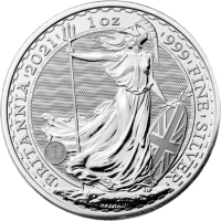 Britannia Tuba 25 uncji srebra