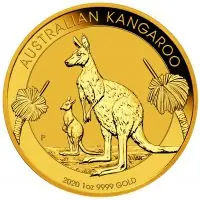 Australijski Kangur 1/4 uncji złota