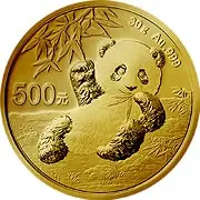 Chińska Panda 15g złota