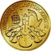 Philharmoniker 1/4 uncji złota
